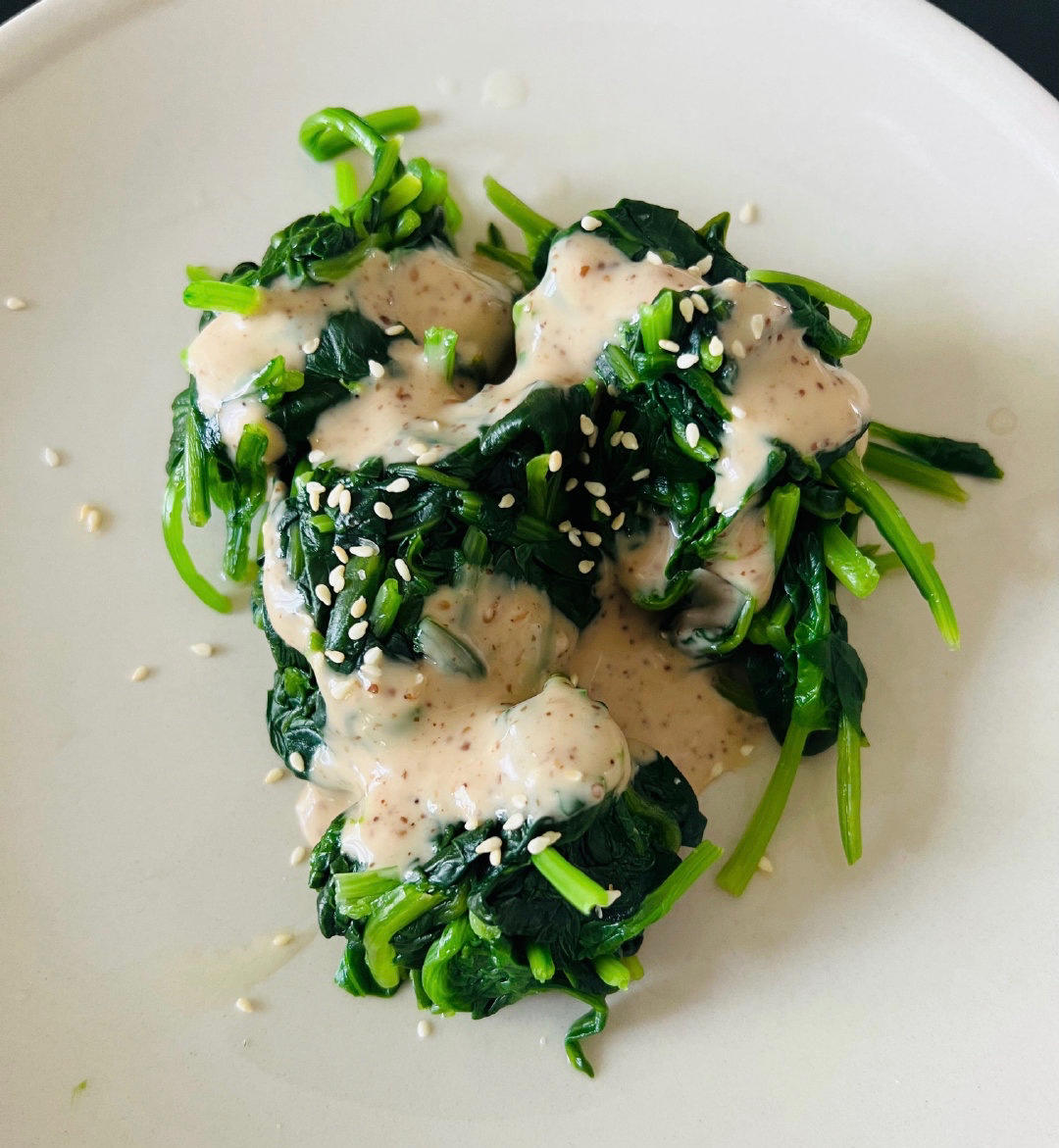 【夏日凉菜】凉拌菠菜