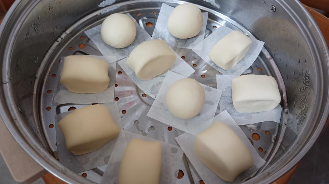 一发奶香小馒头，口感特别好！