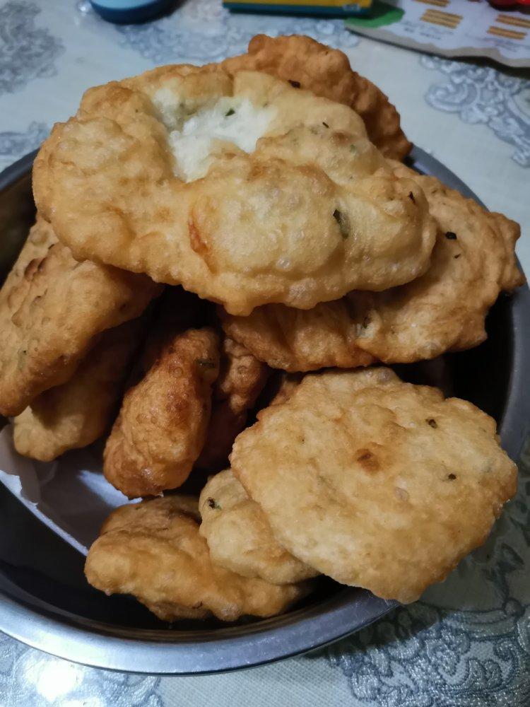 姥姥家的健康炸油饼（不揉面不擀面）