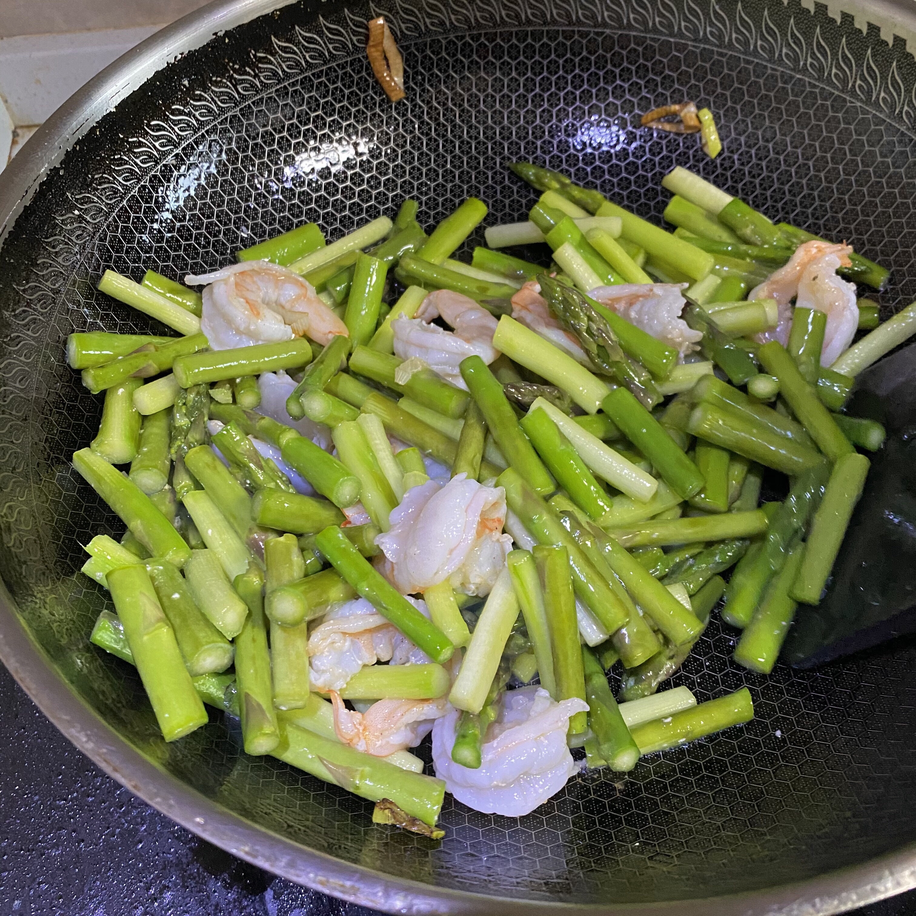 🍱工作日的轻食便当48芦笋虾仁(持续更新)的做法 步骤2