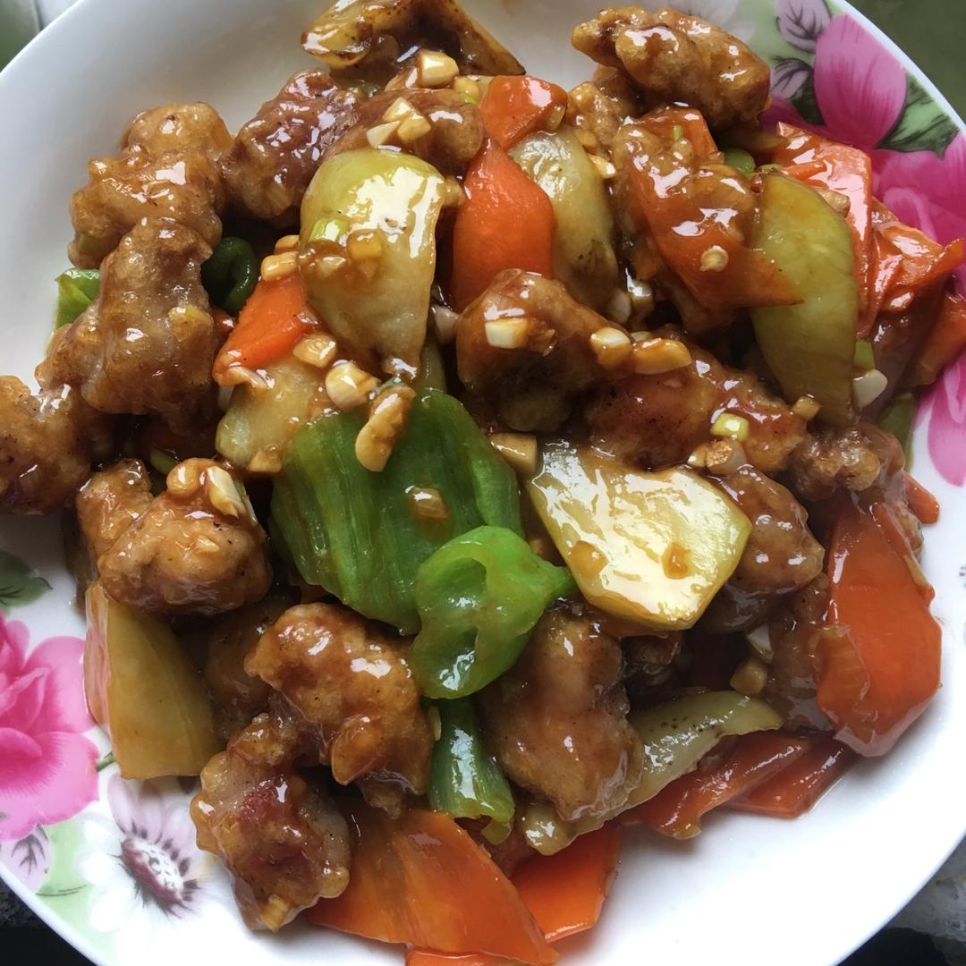 溜肉段烧茄子（东北硬菜呀哈哈）