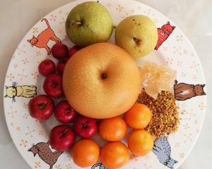 超级简单的养生水果汤—清肺去火，秋冬常备的做法 步骤1