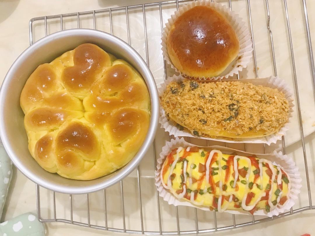 无一滴水的南瓜老面包