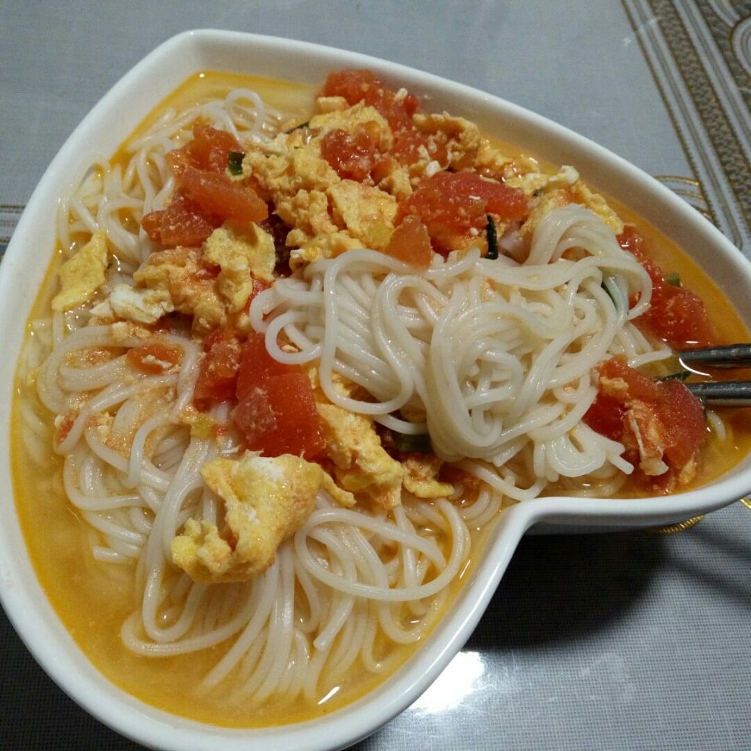 西红柿鸡蛋打卤面