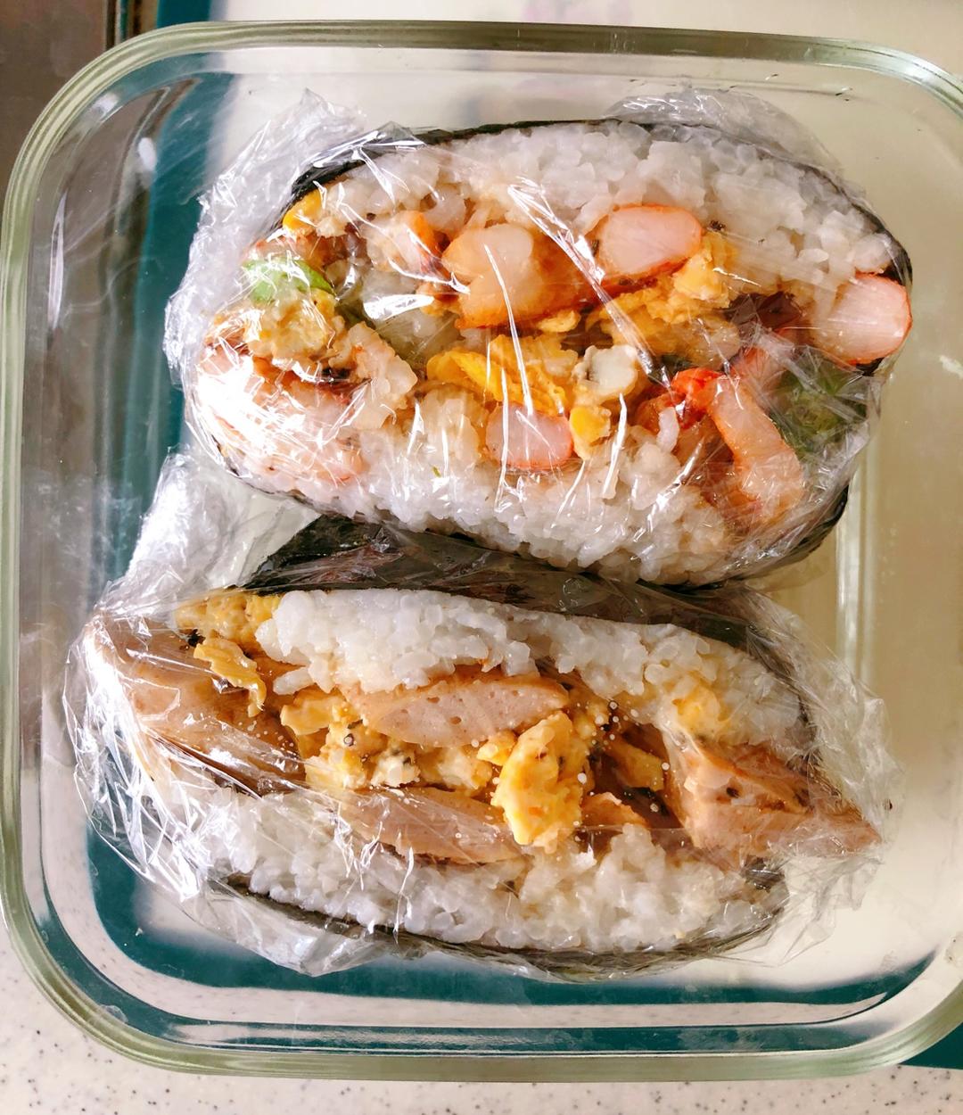 超简单！5分钟口袋饭团