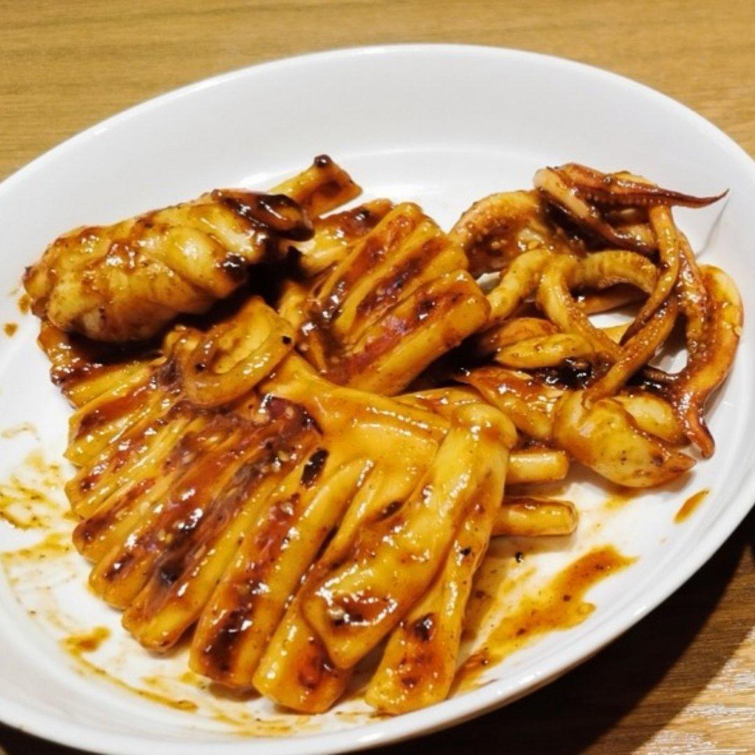 烤鱿鱼（烤箱版）秒杀铁板烧