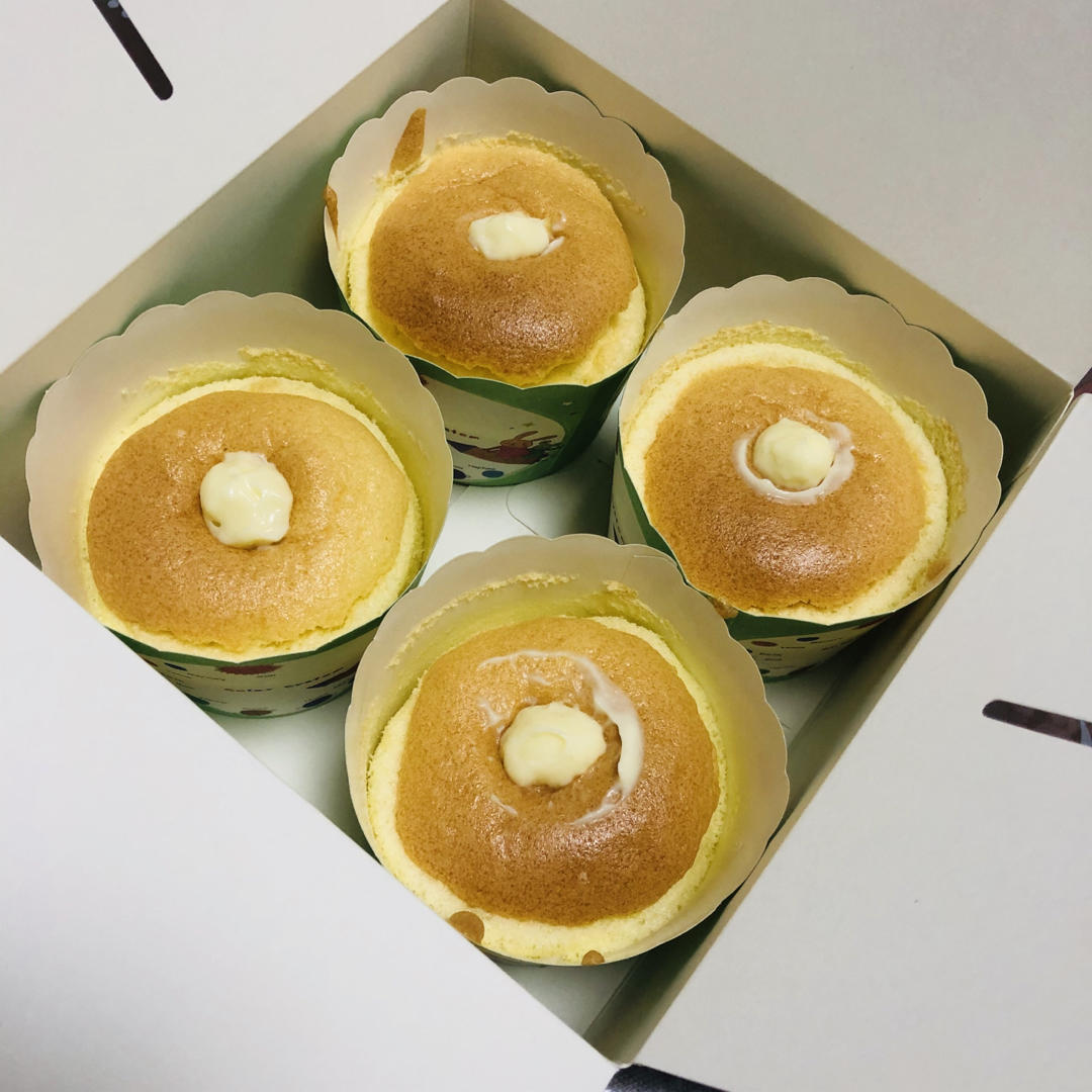 oneyearold做的北海道戚风杯