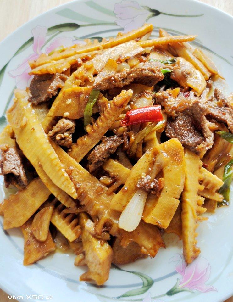 厨房原汁味做的春笋炒牛肉——减脂美食春笋炒牛肉——减脂美食快手菜