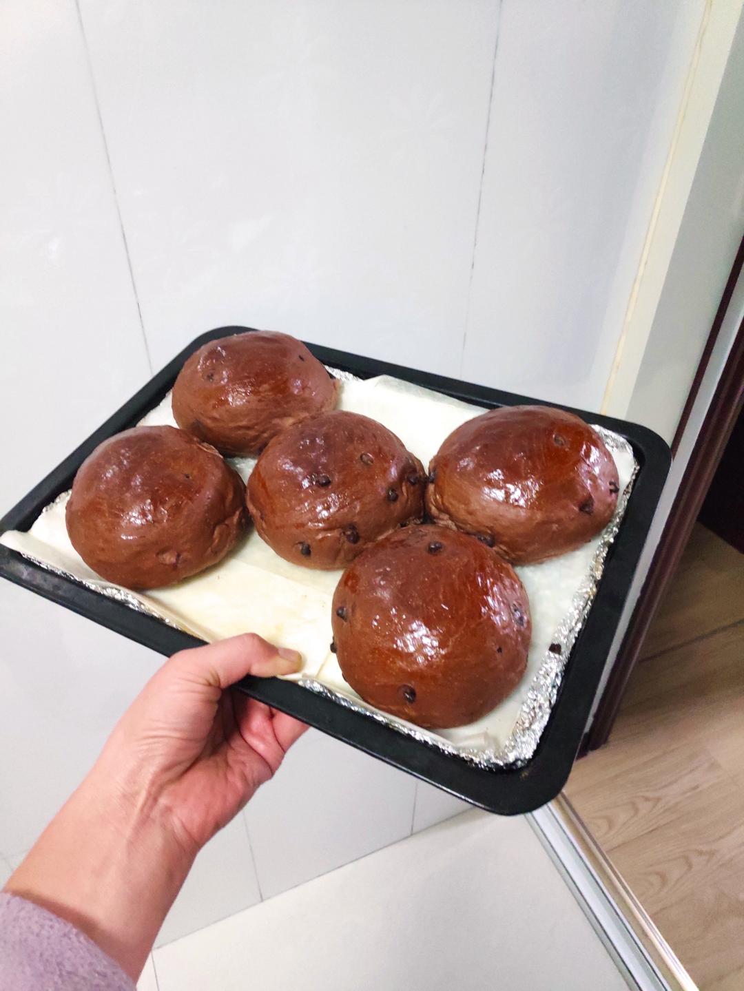 黑眼豆豆（最好吃的巧克力面包）