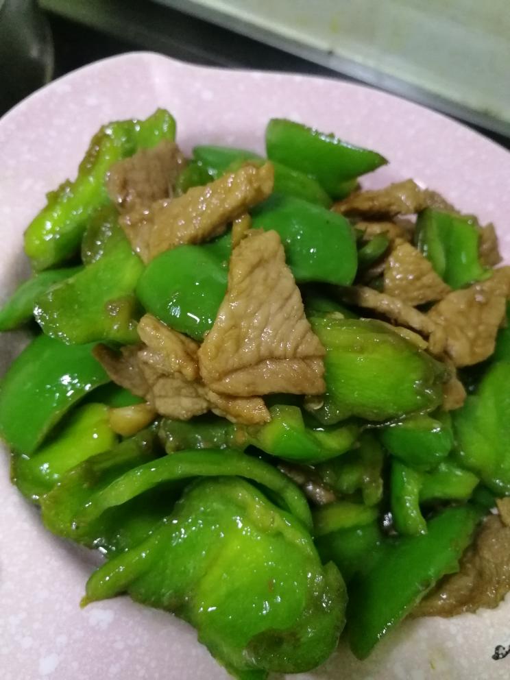 青椒炒肉