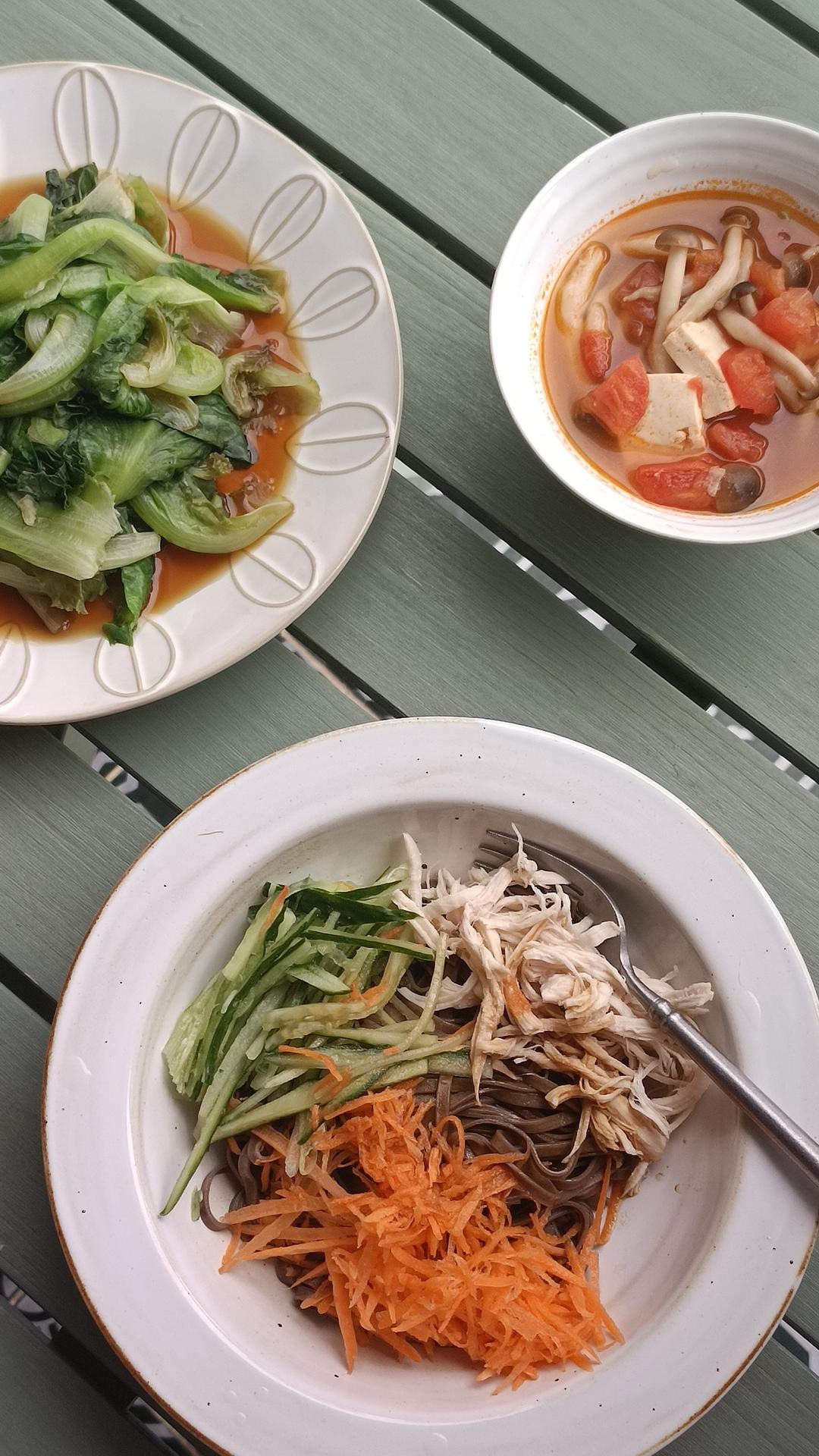 三色荞麦面