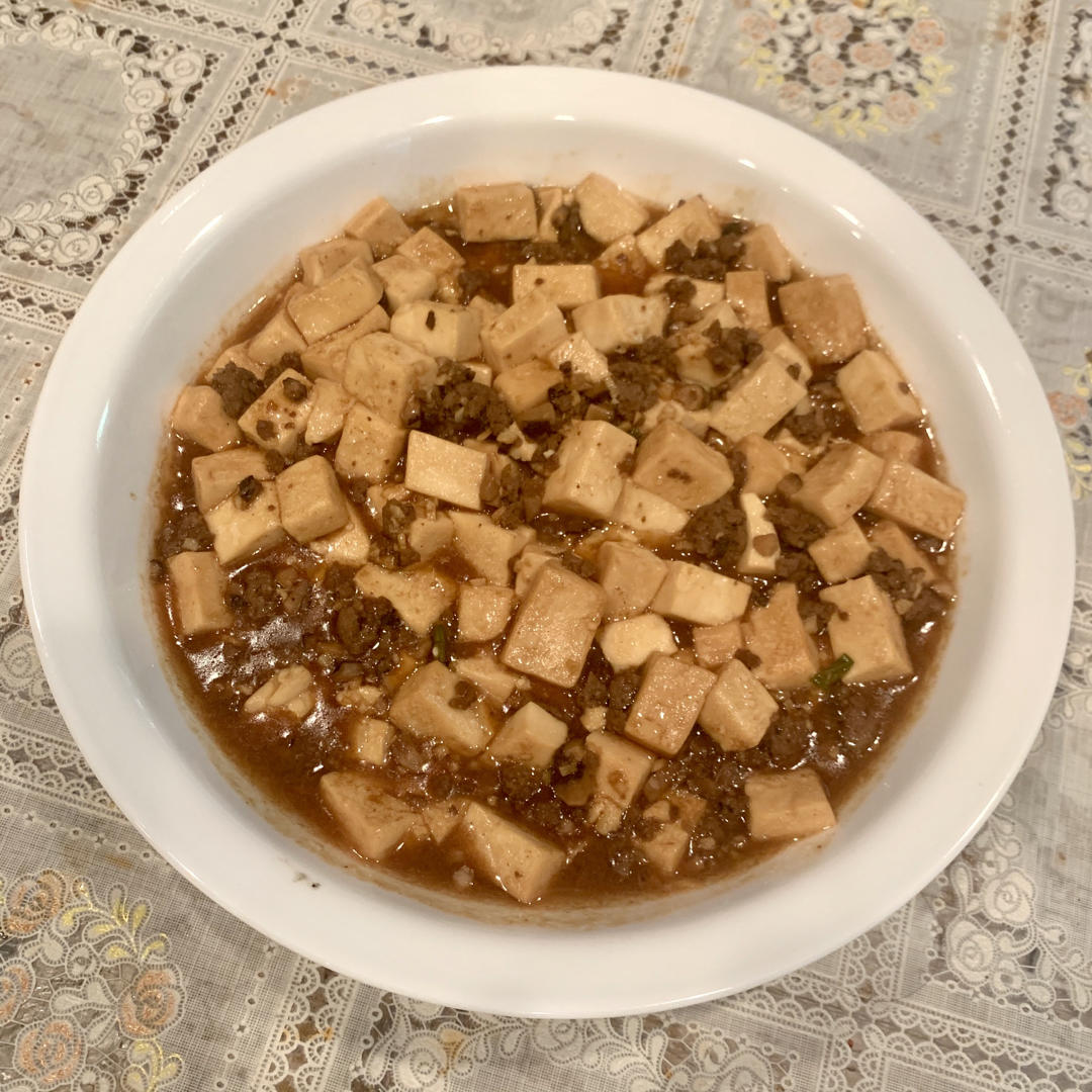肉末嫩豆腐｜嫩滑口感爽口！这道快手菜超级下饭！！（减脂少油版）