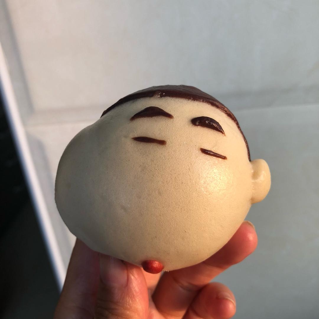 （原创）蜡笔小新可爱表情花样馒头卡通包子
