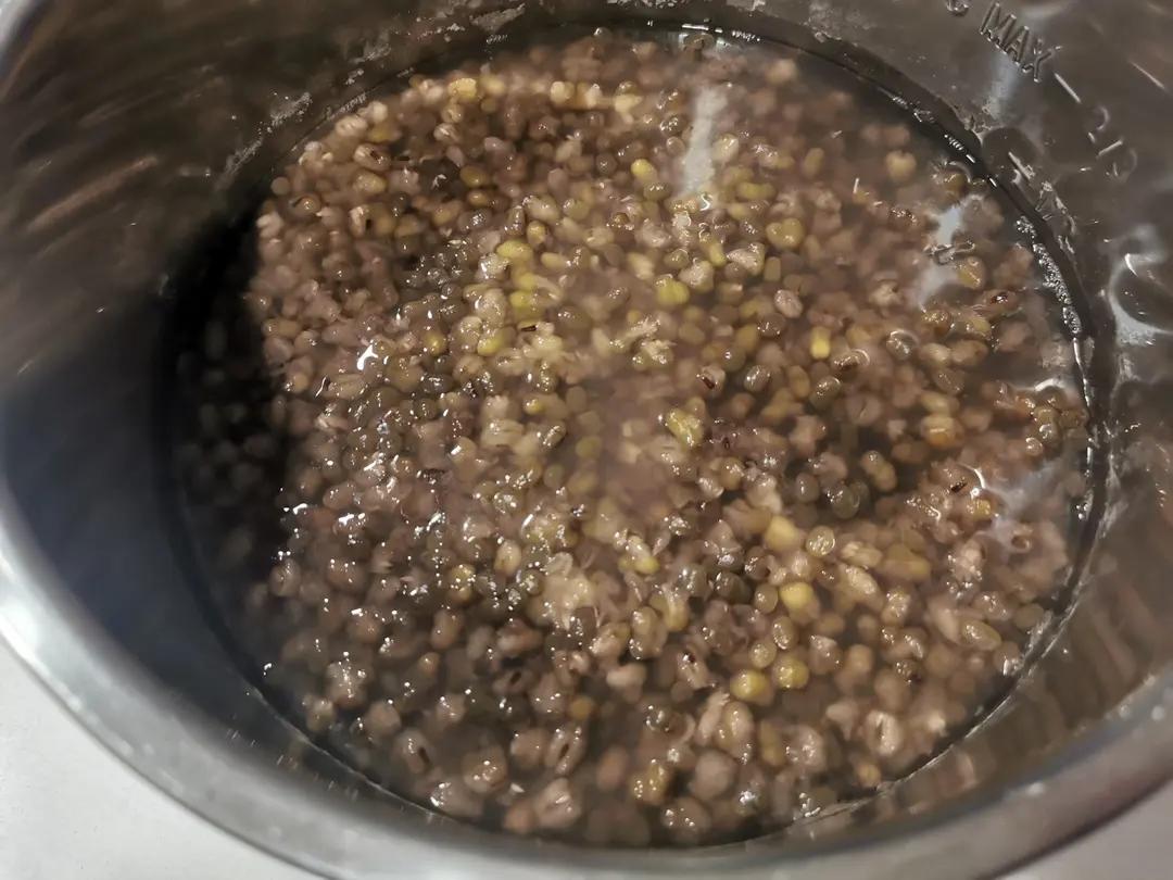 高压锅版清凉解暑绿豆汤