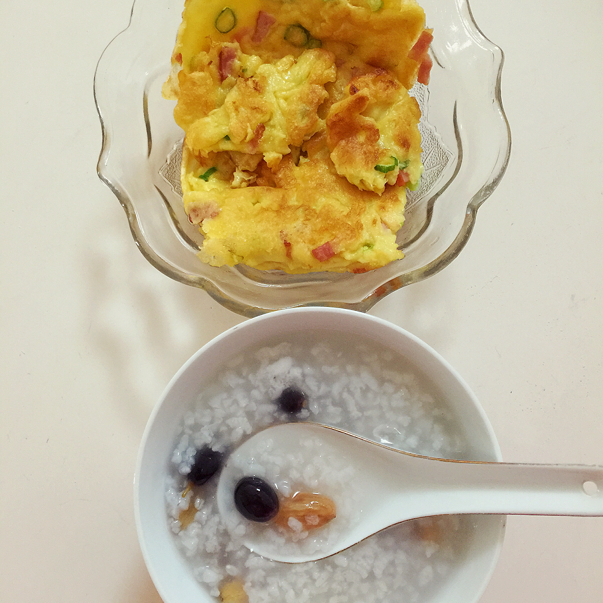 培根香葱鸡蛋饼