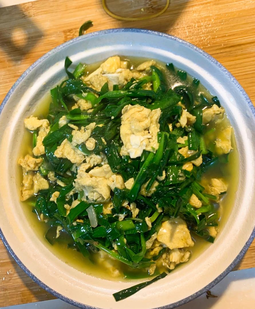 韭菜炒鸡蛋