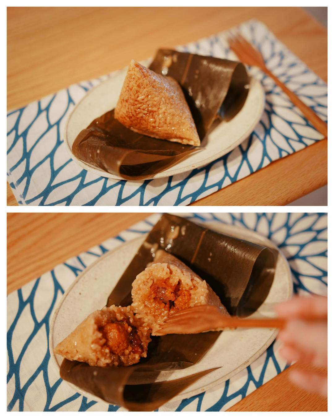 咸蛋黄肉粽