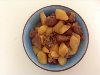 土豆牛肉盖饭