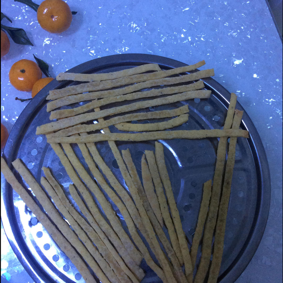 虾条非油炸  宝宝健康食谱