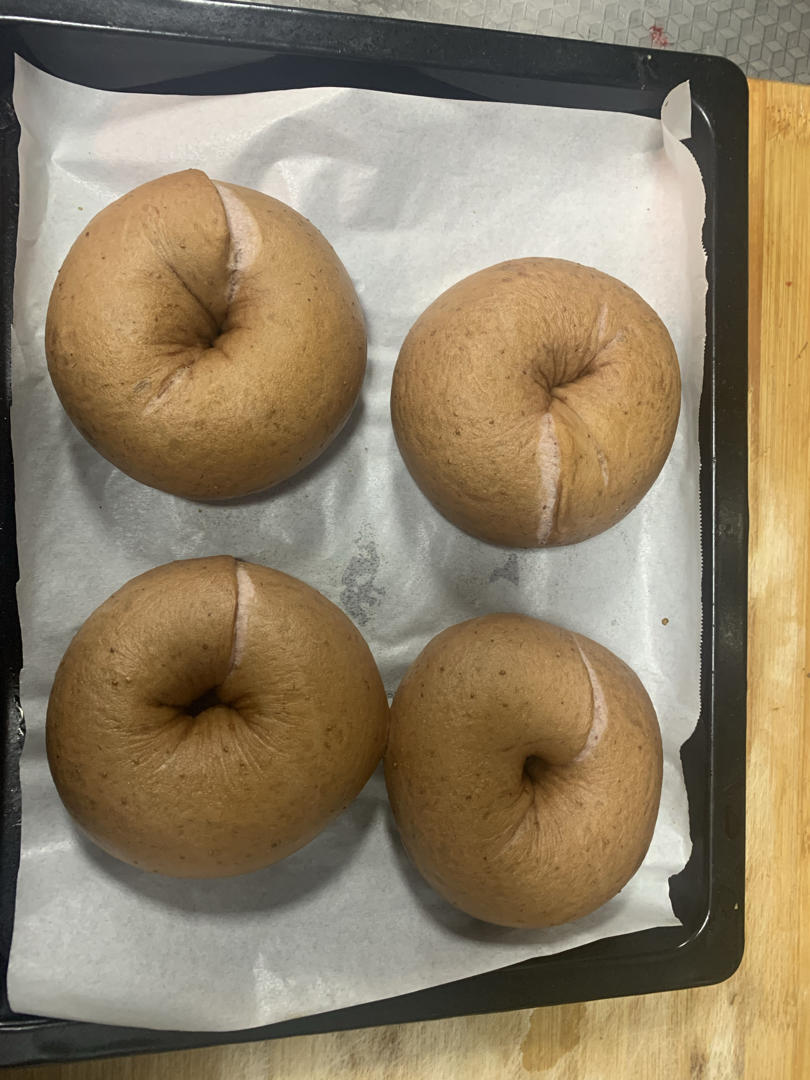 蓝莓🫐乳酪贝果🥯/步骤详细/简单好做