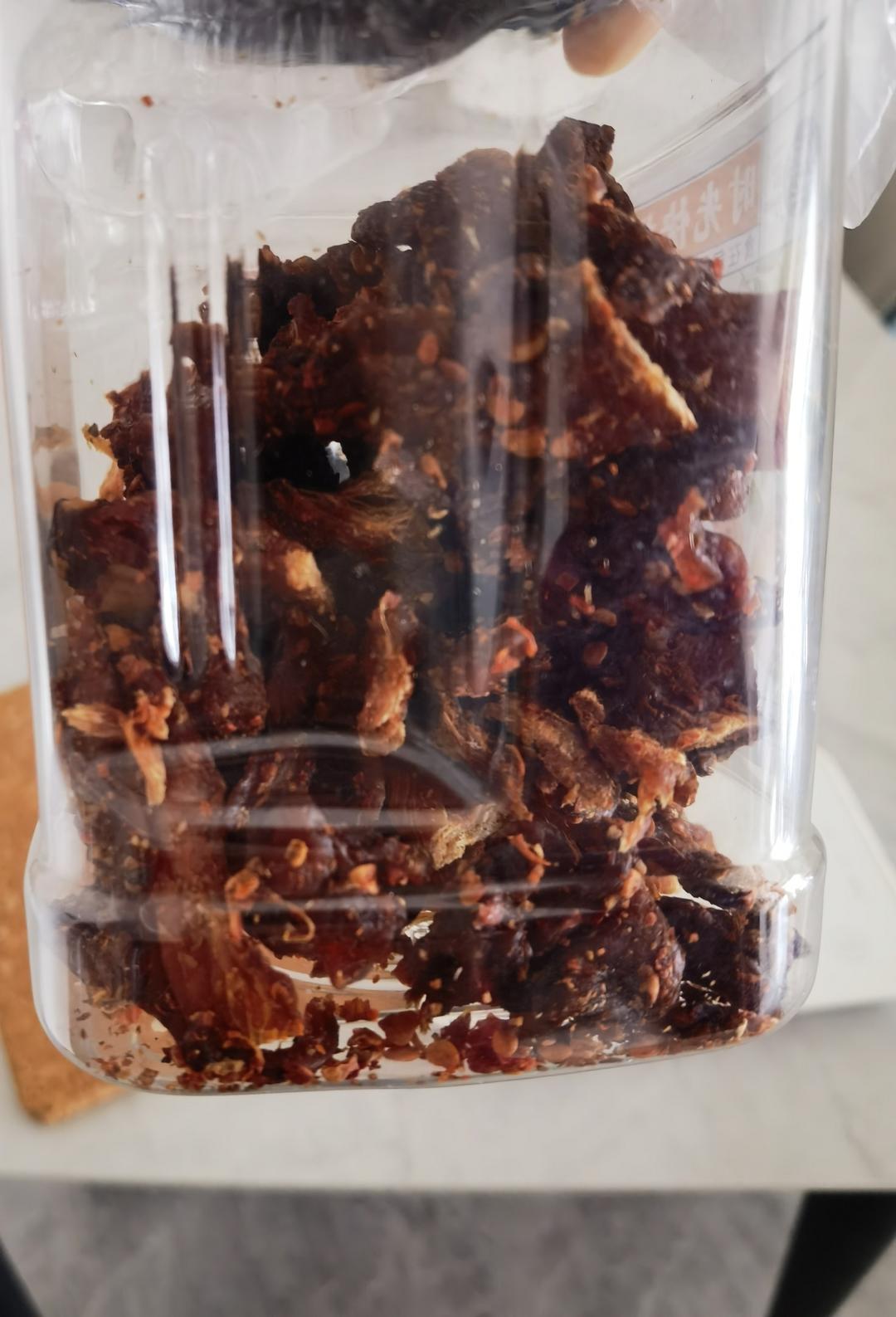 烤鸡胸肉干（人吃 有调料）