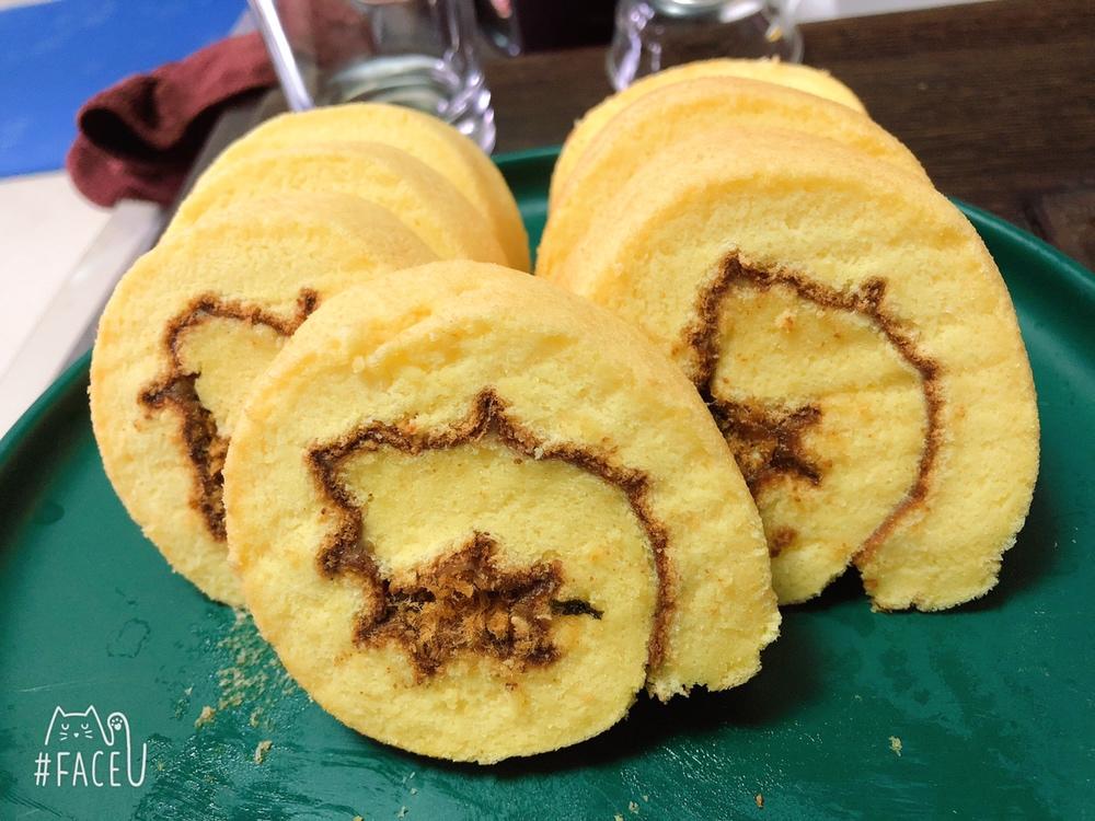 拉丝肉松流沙大贝贝