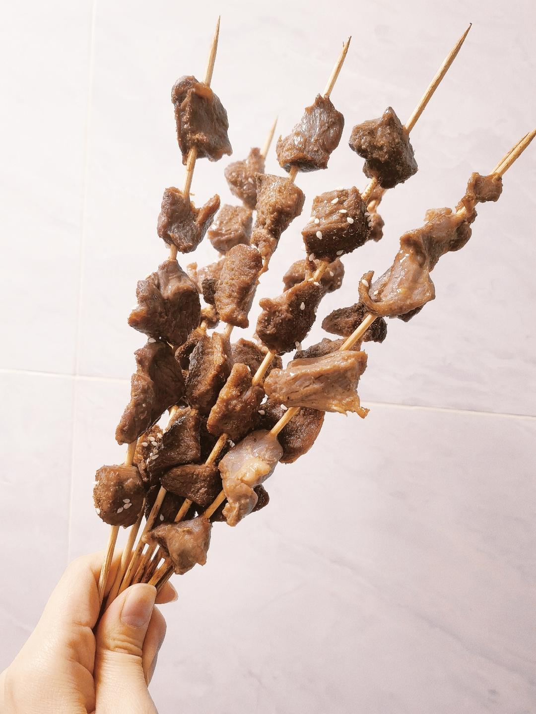 巨好吃的羊肉烤串（烤箱版）