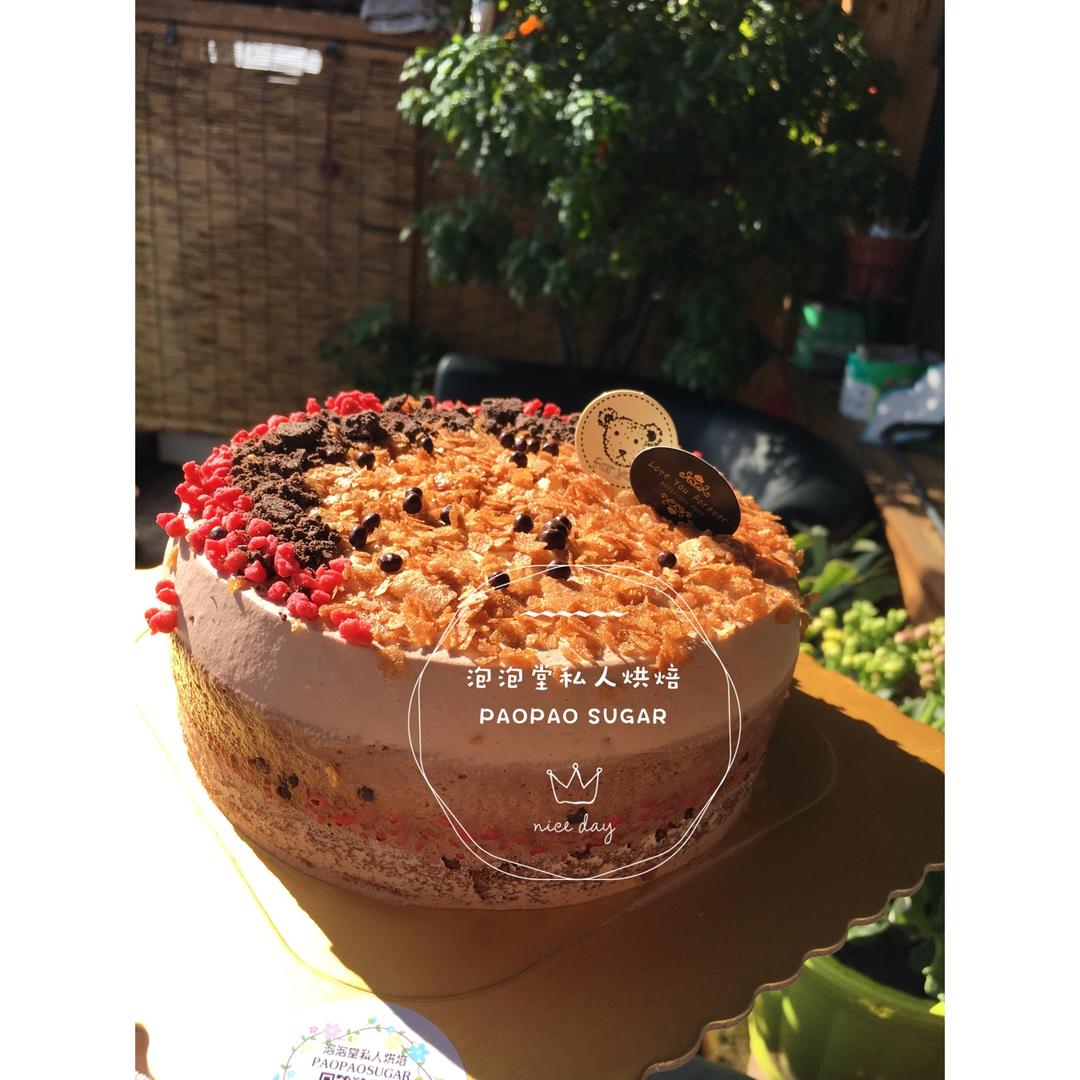 黑白巧克力慕斯蛋糕