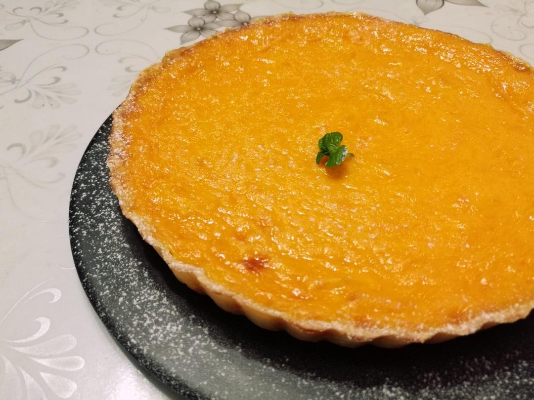 秋季时令小甜品——奶香南瓜派