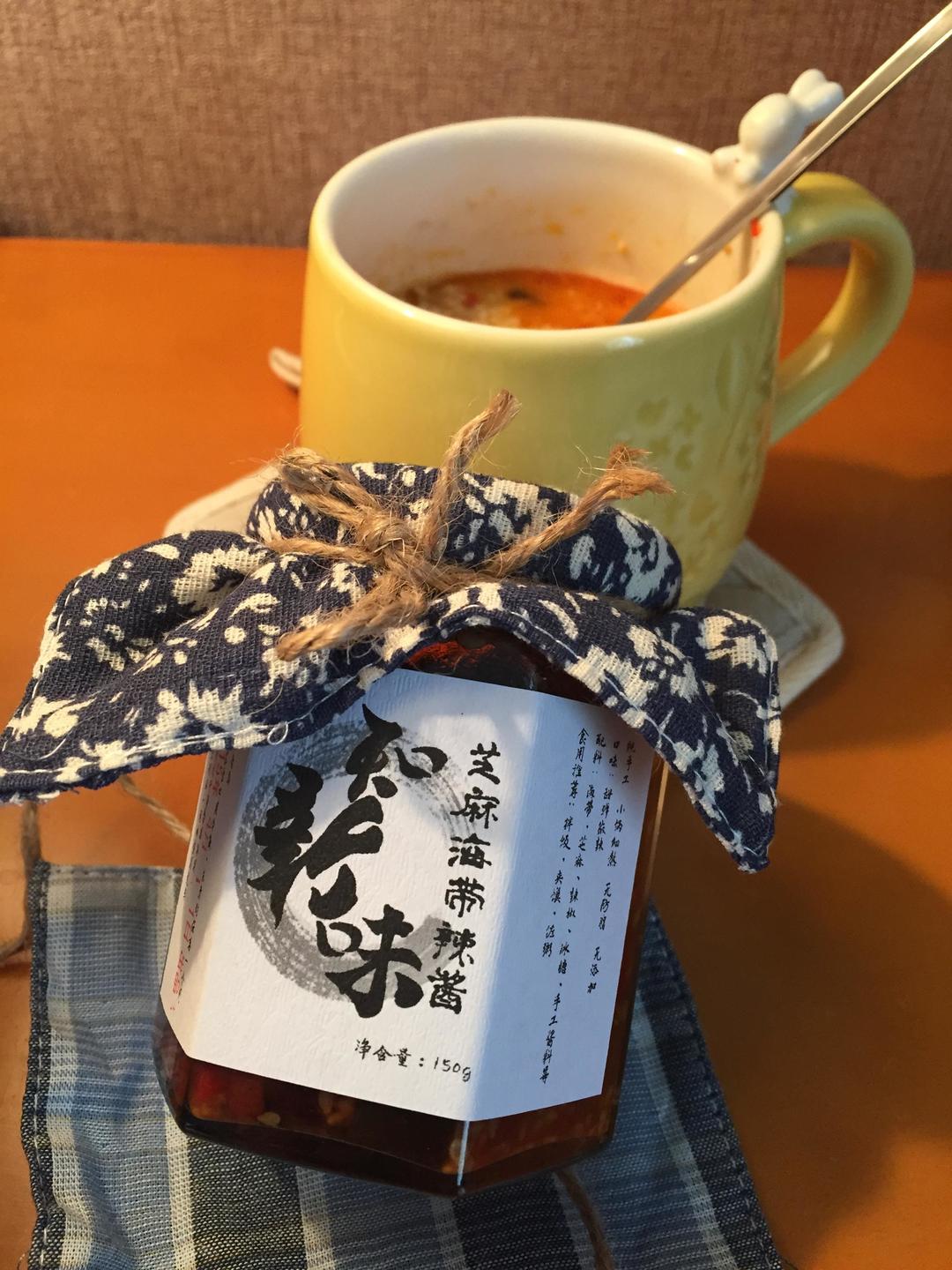 【芝麻海带辣酱】即食麦片的做法