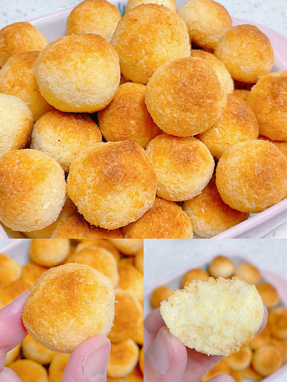 生酮奶油椰蓉球——全家好评真难得净碳水1克