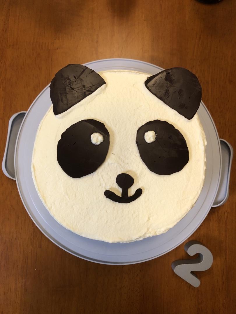 6寸基础版戚风蛋糕胚（附上我做的黄金果生日蛋糕）