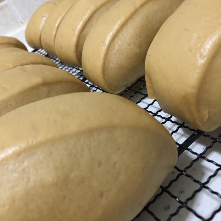 有着面包口感的红糖馒头（一次发酵）