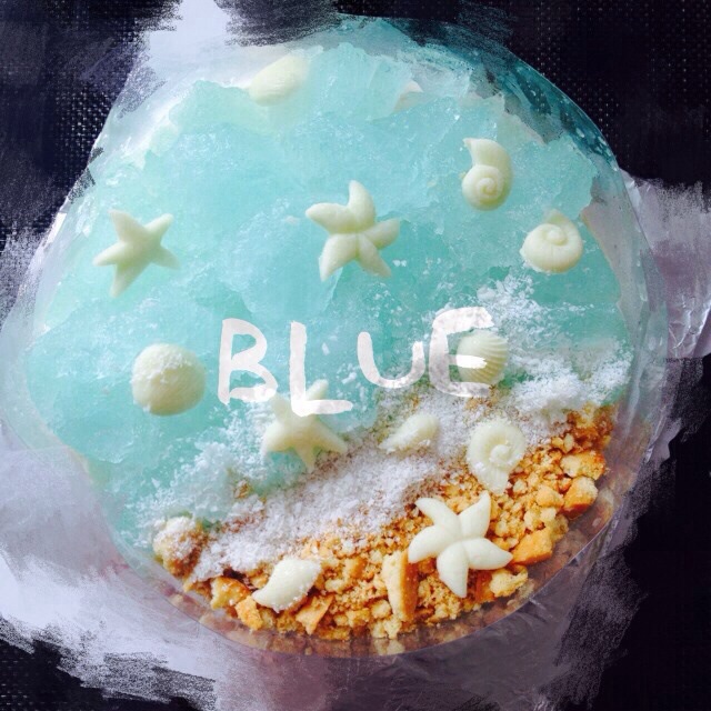 海洋酸奶慕斯蛋糕