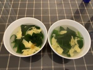 菠菜鸡蛋汤的做法 步骤4