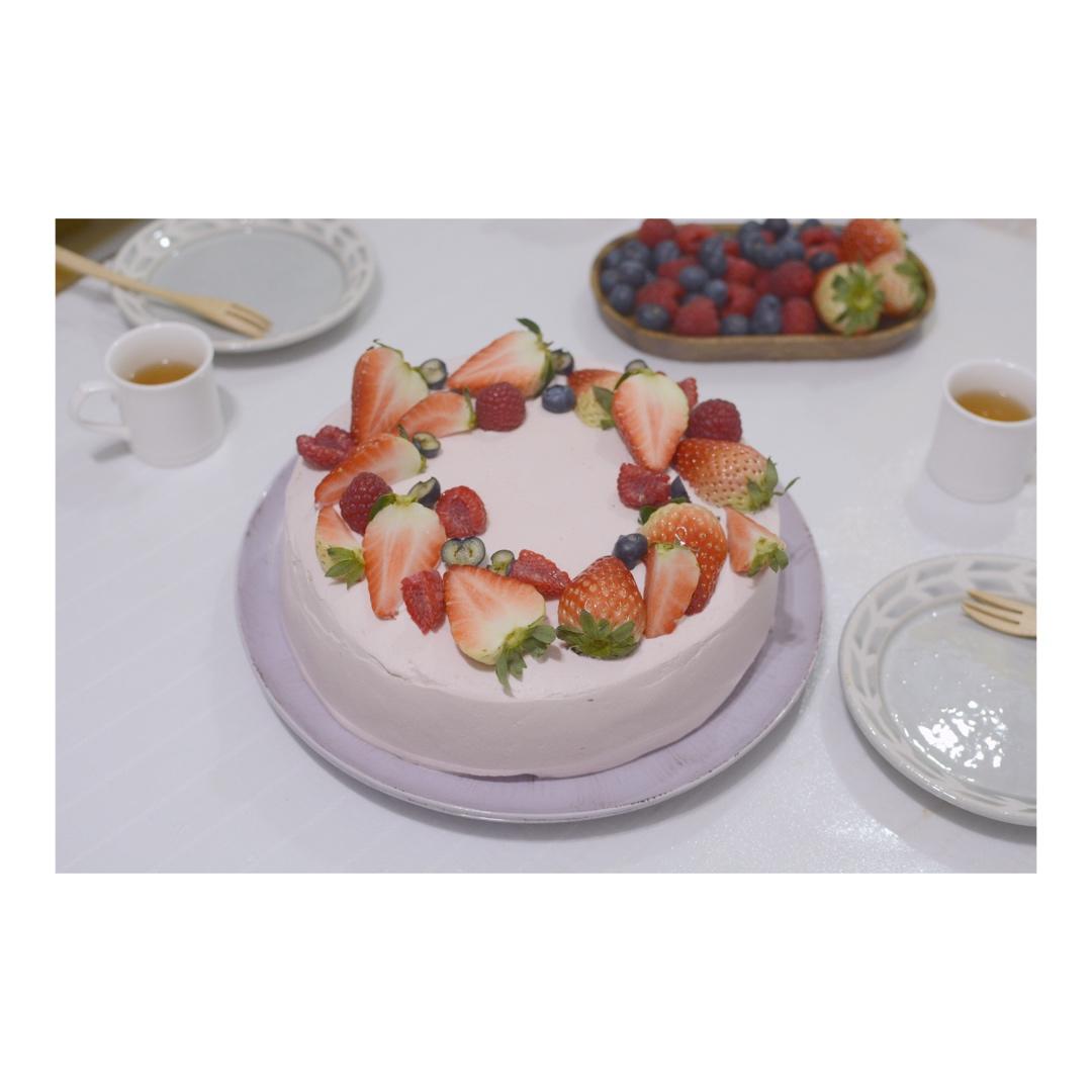 【视频】树莓奶油 滴落蛋糕