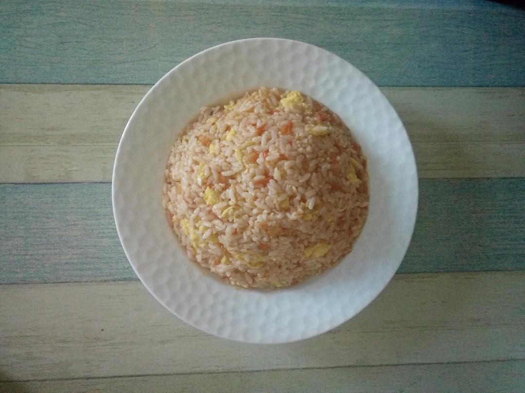 番茄鸡蛋炒饭