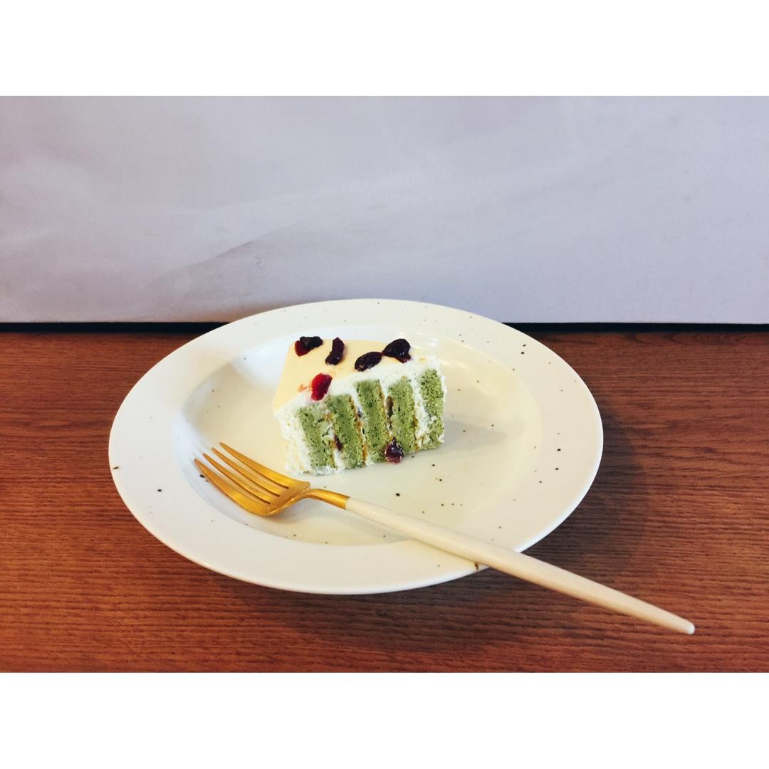 抹茶焦糖舒芙蕾蛋糕卷