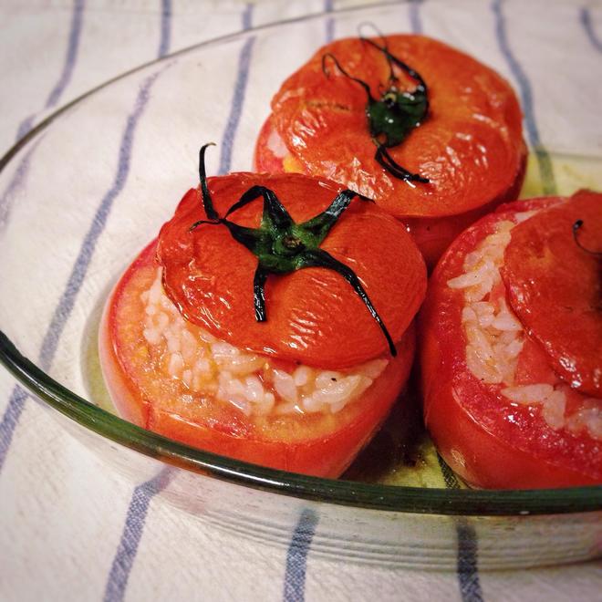 意式罗勒番茄焗饭的做法