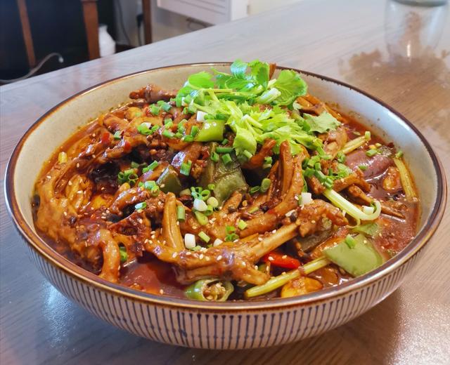 糯香鸭掌干锅—来自干锅发源地的保姆级菜谱的做法