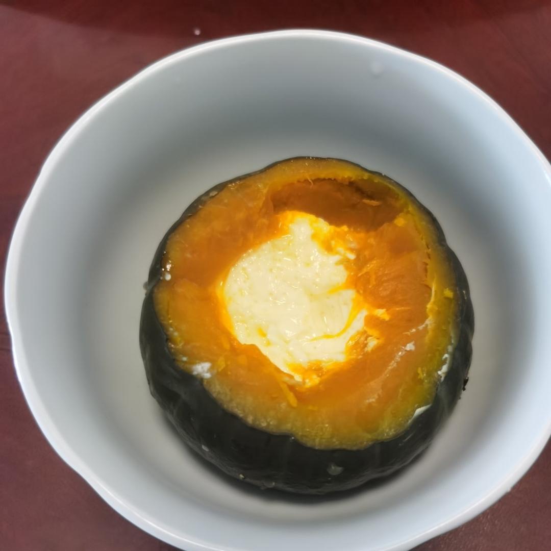 辅食：贝贝南瓜蒸鸡蛋布丁