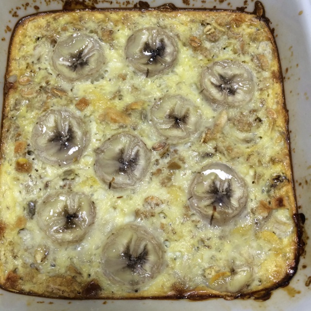 Baked Oatmeal Breakfast 早餐烤燕麦