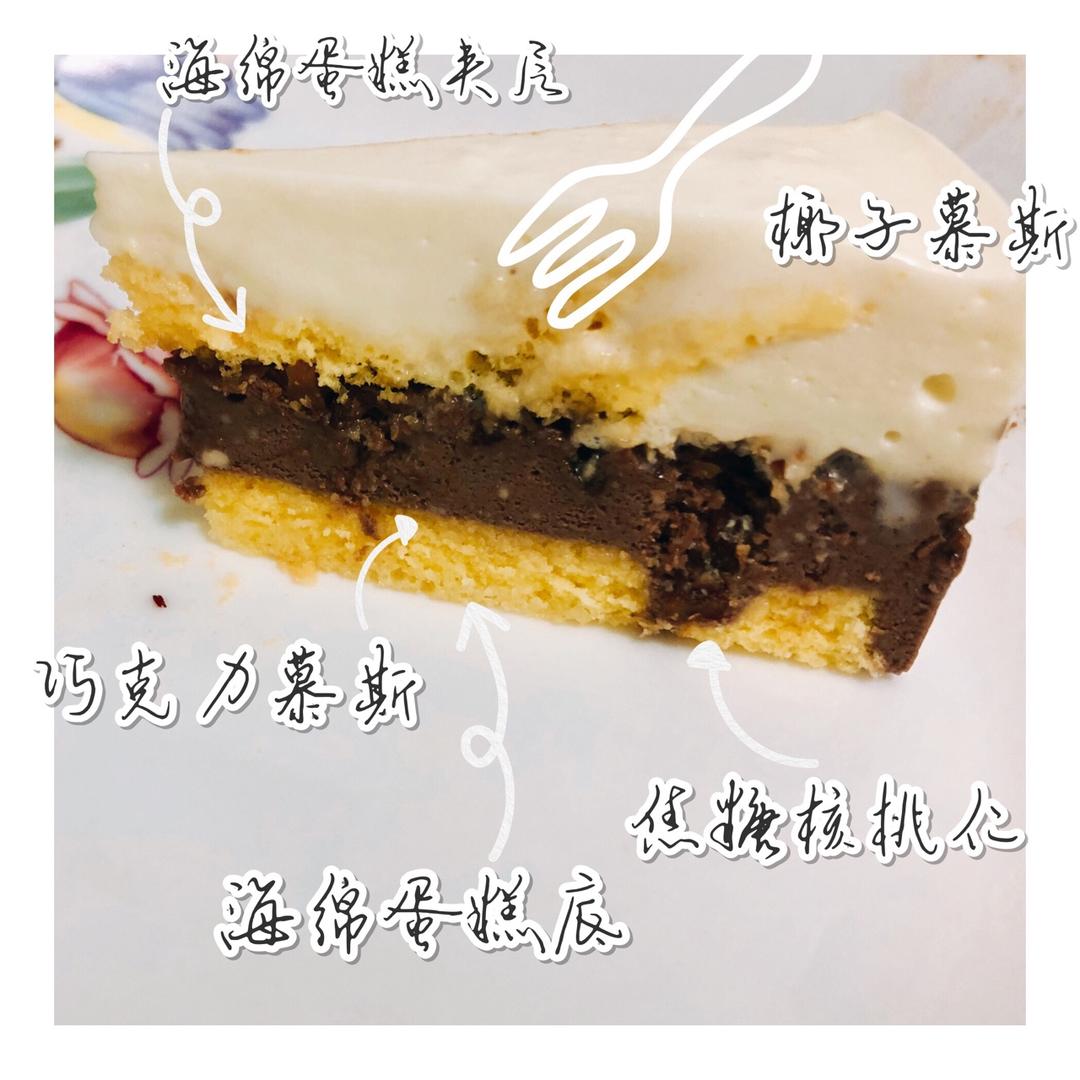 焦糖核桃椰奶慕斯（视频菜谱）