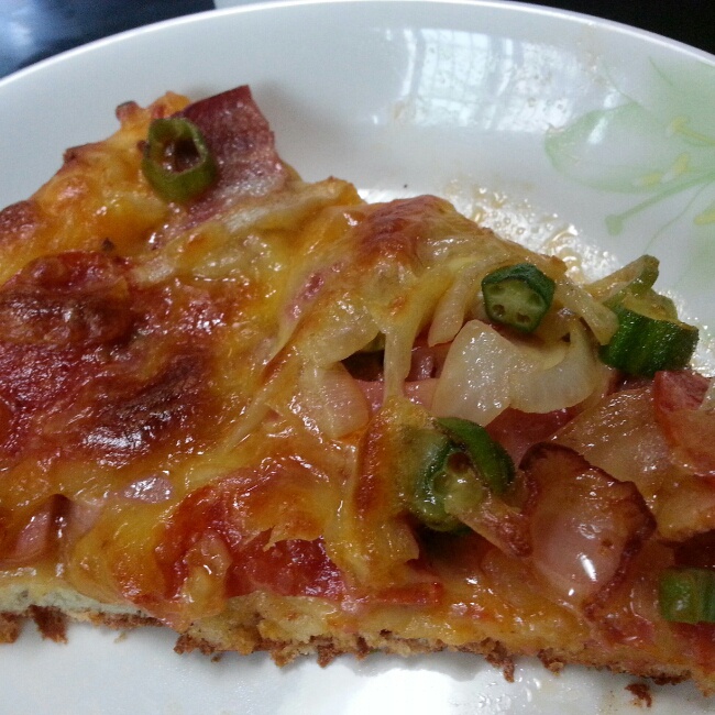 金枪鱼火腿pizza