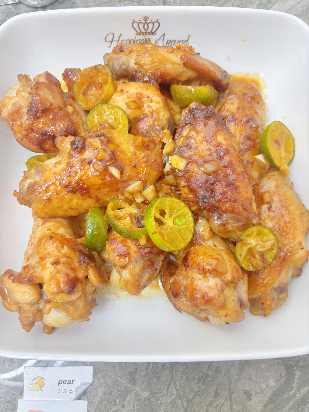 柠檬蜂蜜黄油鸡翅