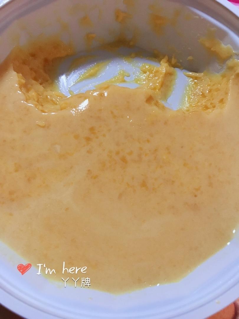 简单美味的芒果牛奶布丁