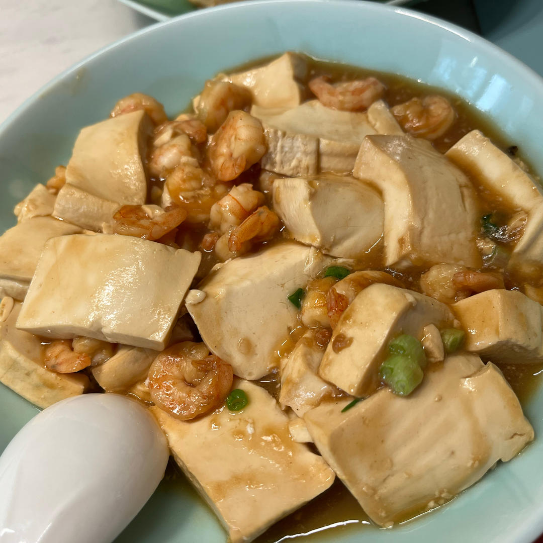 虾仁豆腐🍤