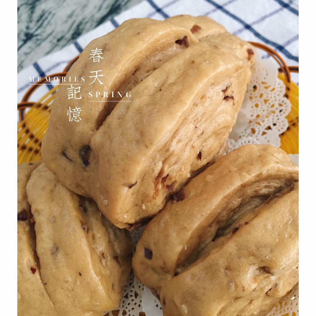 有料的红糖馒头（土豪包）
