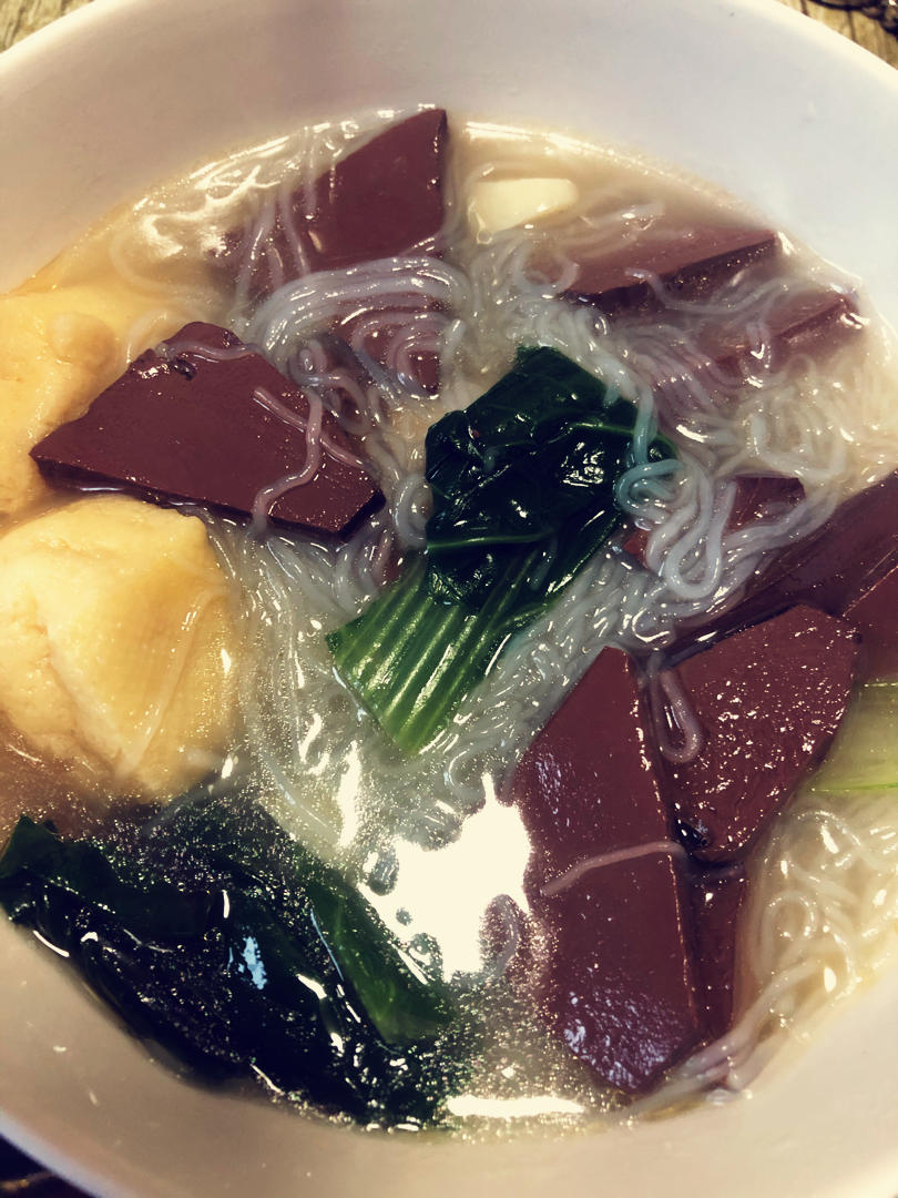 鸭血粉丝汤（无浓汤宝）