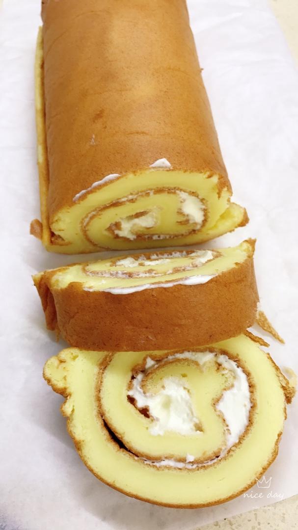 原味蛋糕卷(后蛋法)